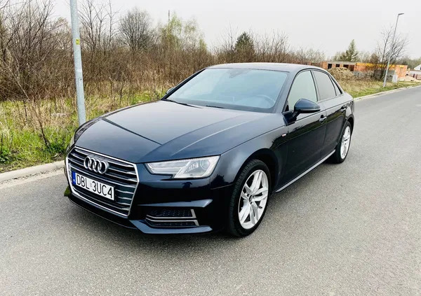 samochody osobowe Audi A4 cena 78500 przebieg: 151000, rok produkcji 2017 z Bolesławiec